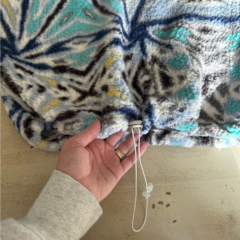 Cozy Multicolor Patterned Women's Jacket - image 4